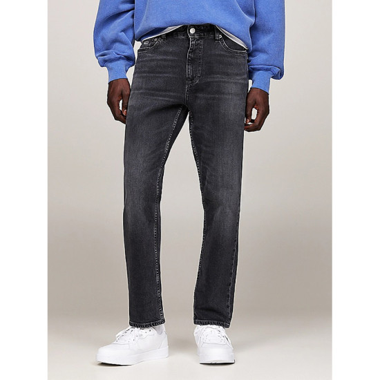 Tommy Hilfiger Ανδρικό παντελόνι Dad Regular Black Jeans
